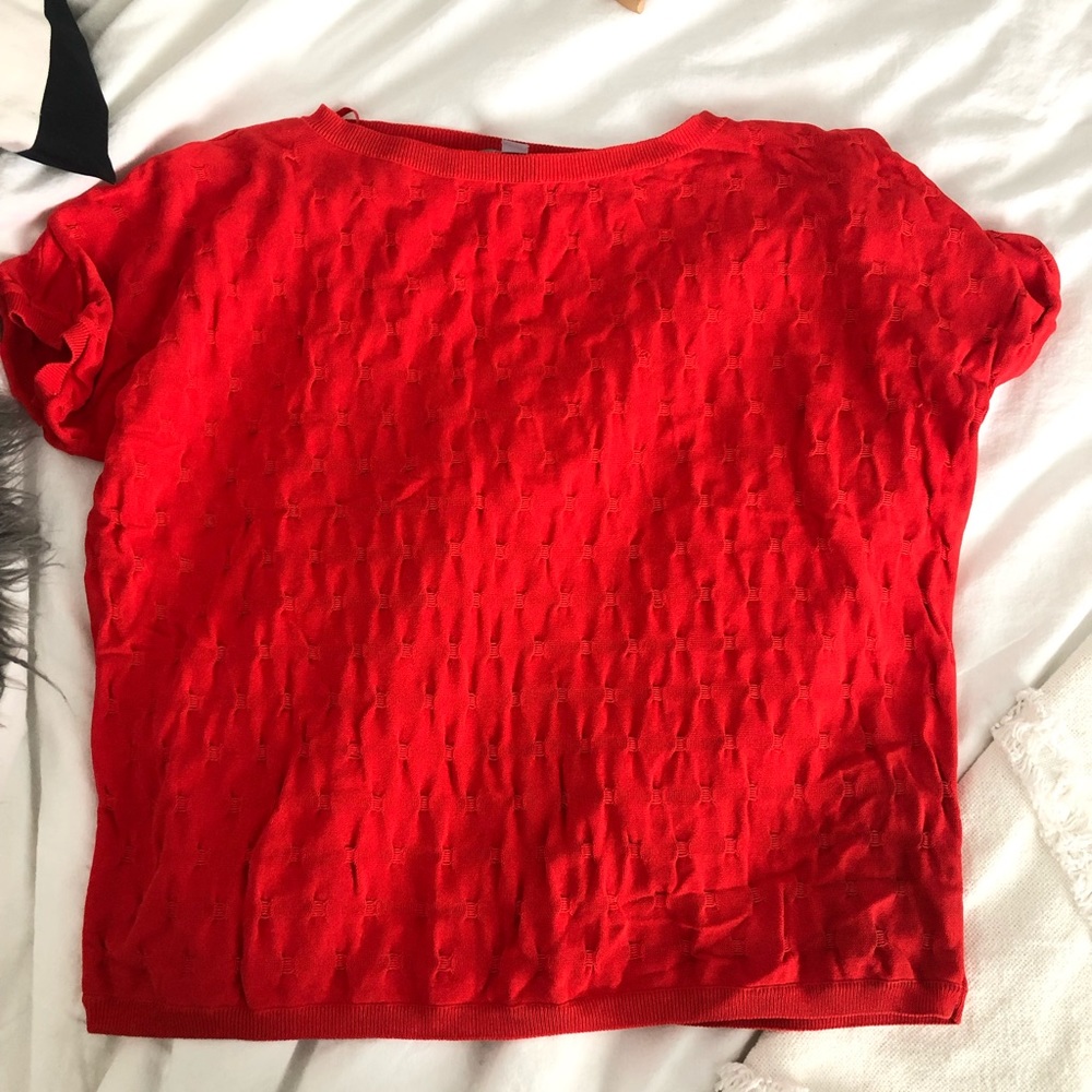 Cos textured knit top